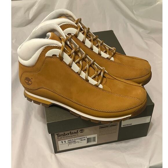 Timberland Euro Dub Leather Shows/Boots 6004B- Wheat - Size  11 - Excellent - Picture 1 of 11